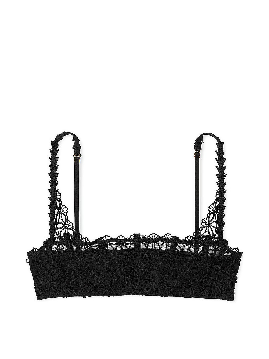 Geo Daisy Lace Bandeau Corset Top | Victoria's Secret (US / CA )