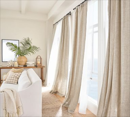 Click for more info about Emery Linen Curtain