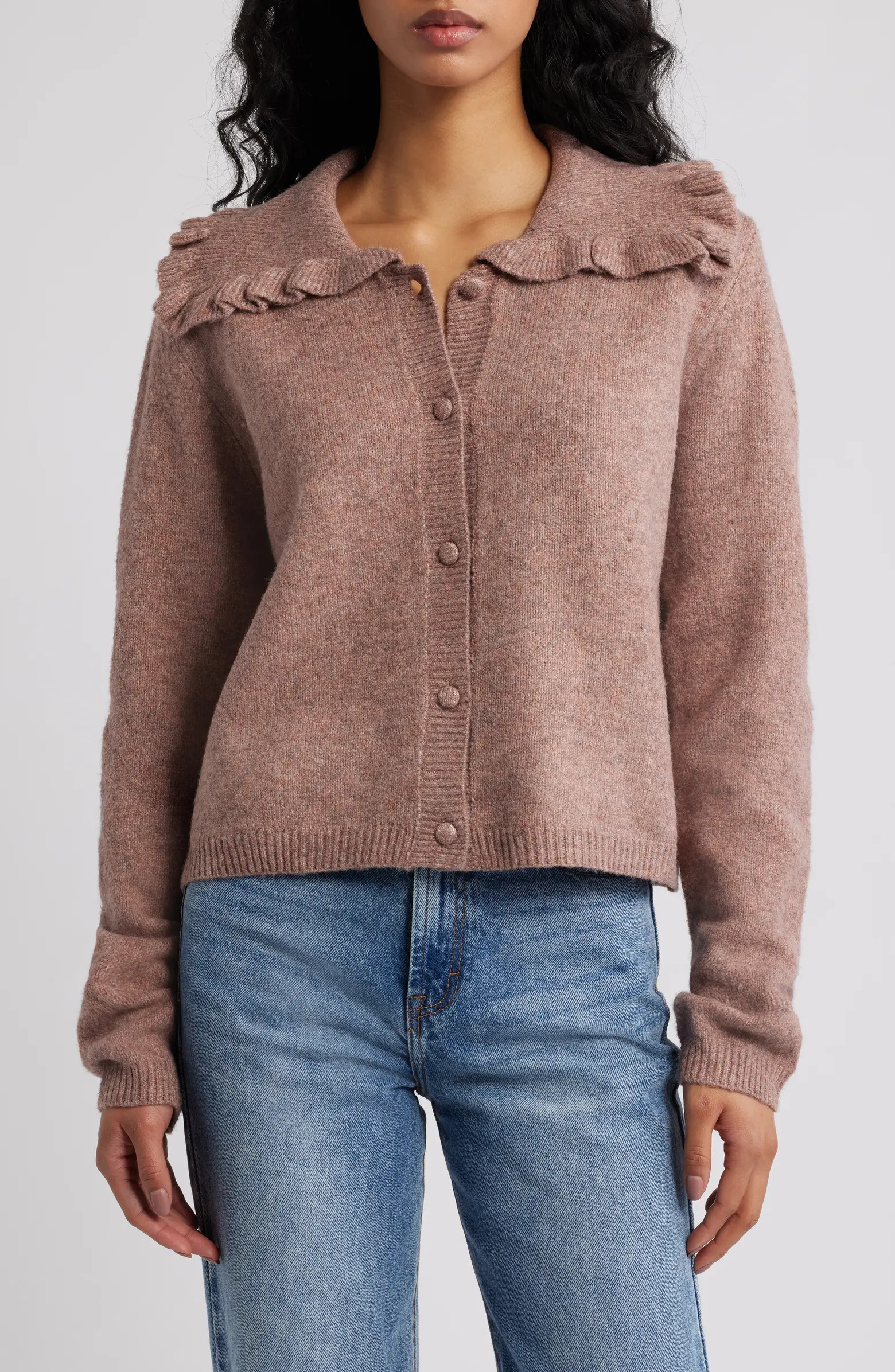 Carmello Frill Collar Cardigan | Nordstrom
