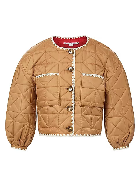 Leal Balloon-Sleeve Quilted Jacket | Saks Fifth Avenue