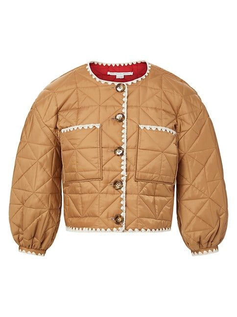 Leal Balloon-Sleeve Quilted Jacket | Saks Fifth Avenue