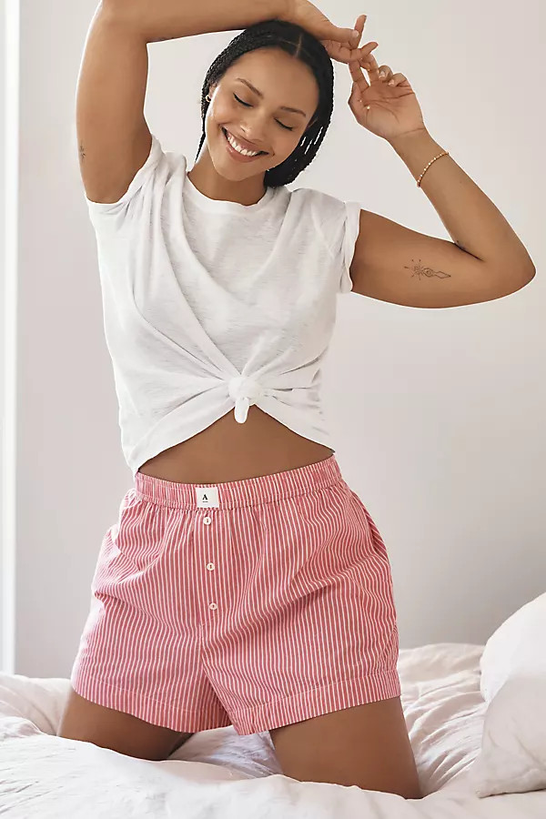 The Wren Boxer Shorts by Anthropologie | Anthropologie (US)