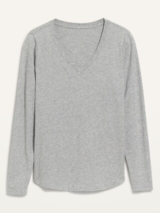 EveryWear V-Neck Long-Sleeve T-Shirt for Women | Old Navy (US)