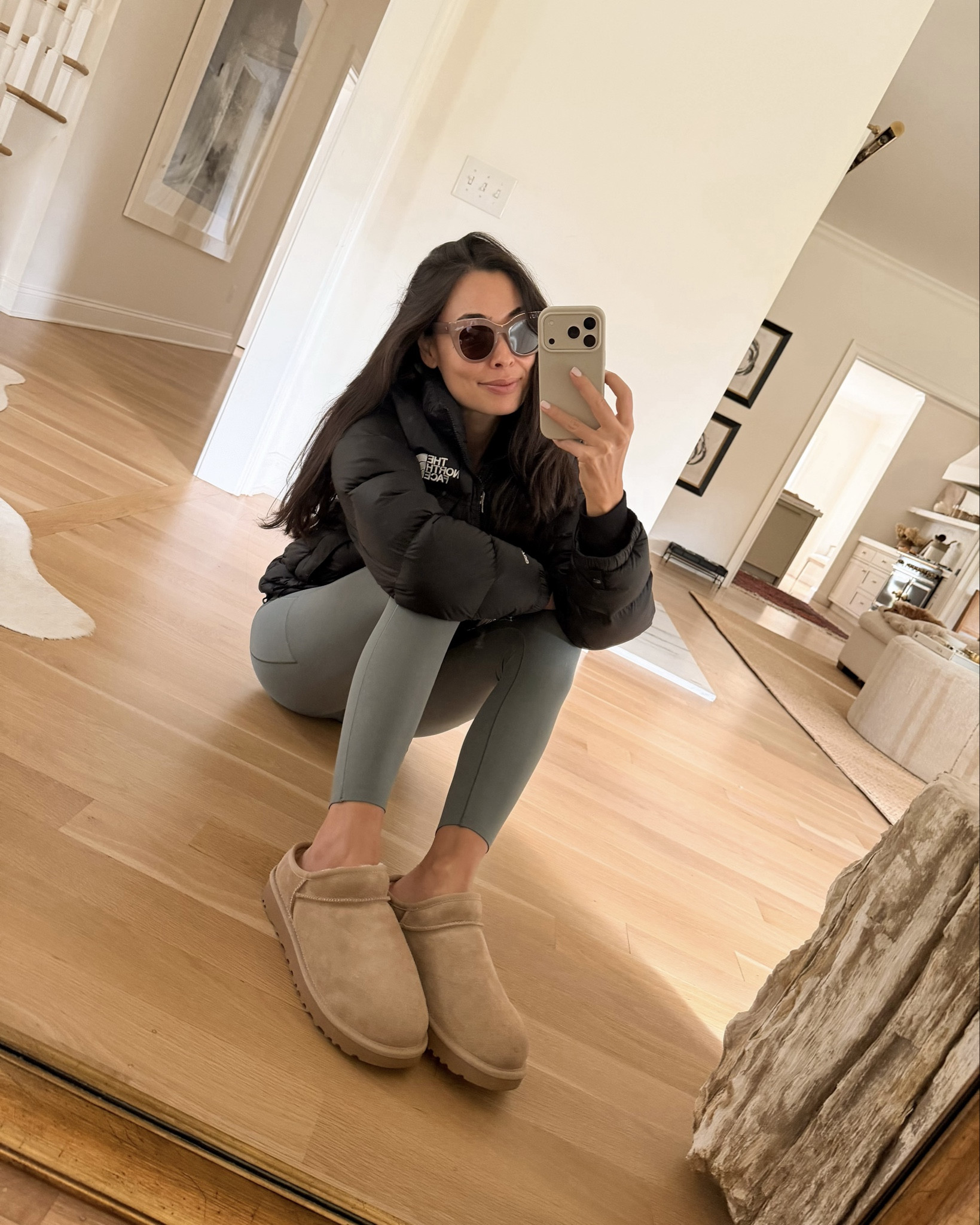 Cozy Ugg shoes, fall shoes, fall outfit, casual style. 

#LTKActive #LTKSeasonal #LTKShoeCrush