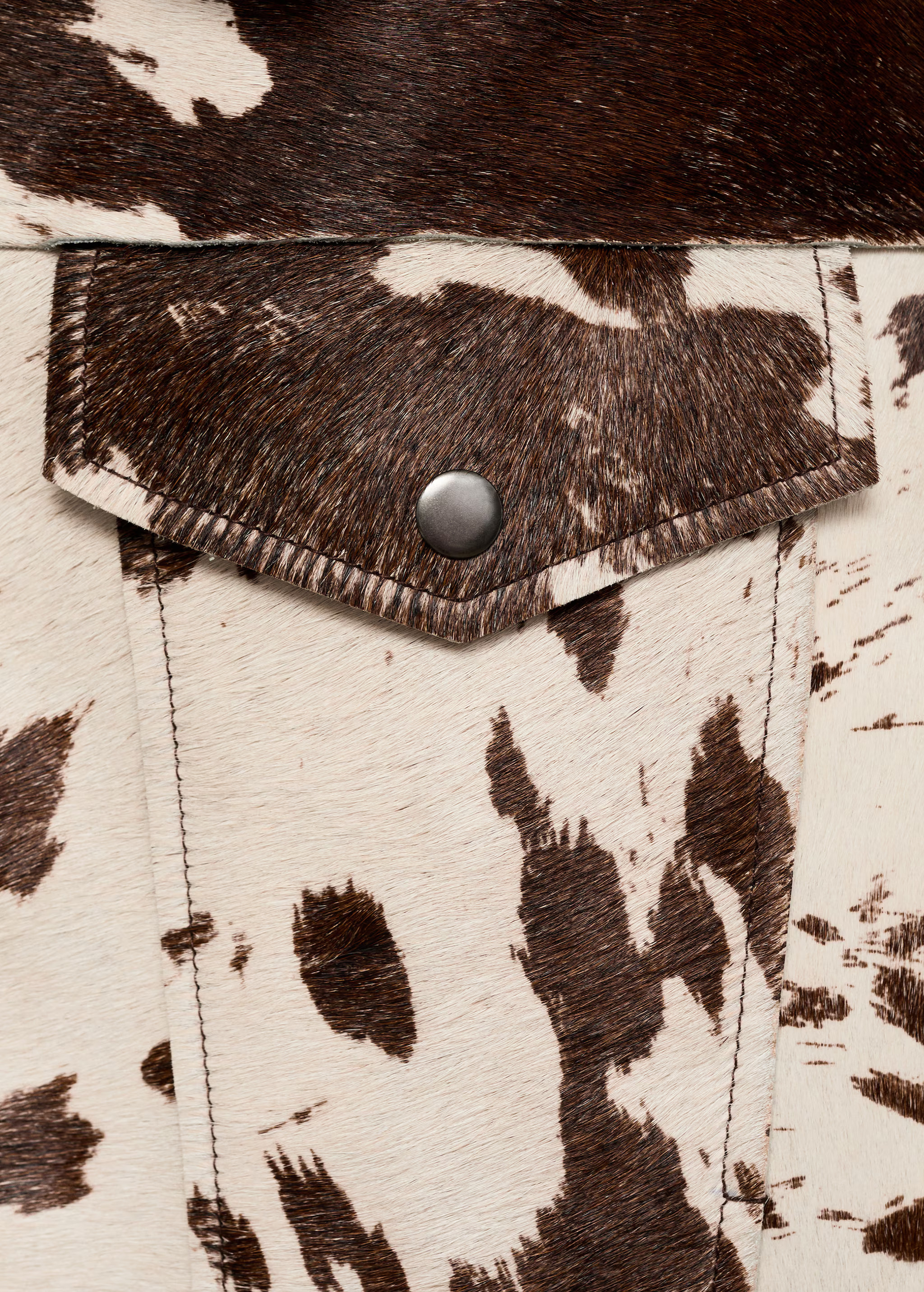 100% fur leather jacket - Women | MANGO USA | Mango (US/MX/AU)