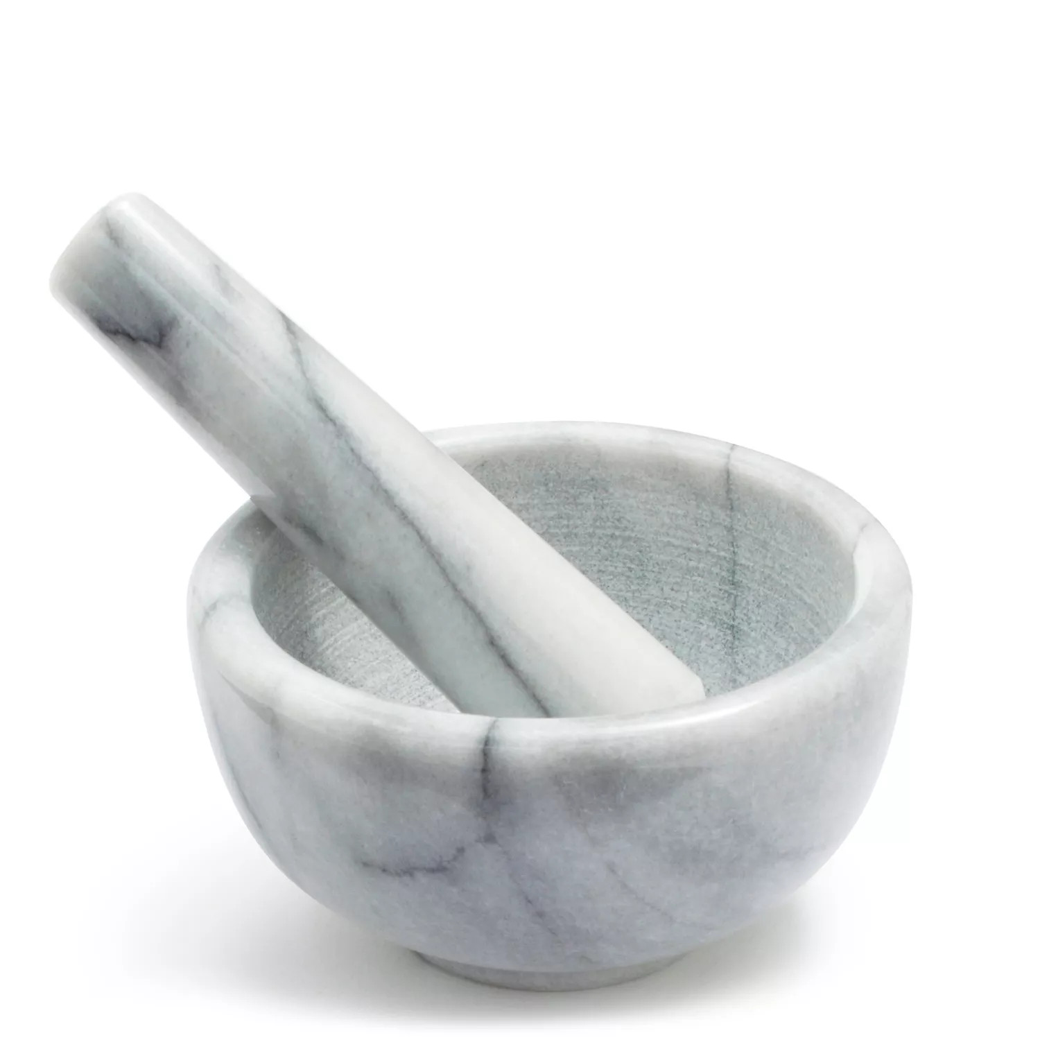 Sur La Table White Marble Mortar & Pestle, 2½" x 4½" | Sur La Table | Sur La Table