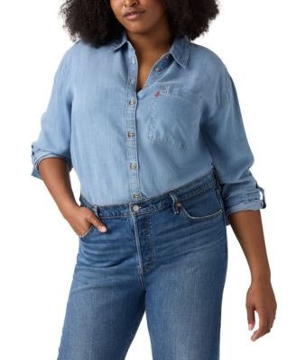Levi's® Plus Size Darlene Shirt - Macy's | Macy's