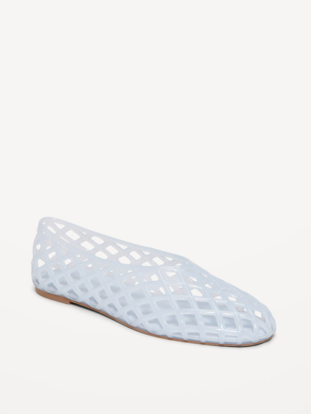 Jelly Lattice Ballet Flats | Old Navy (US)