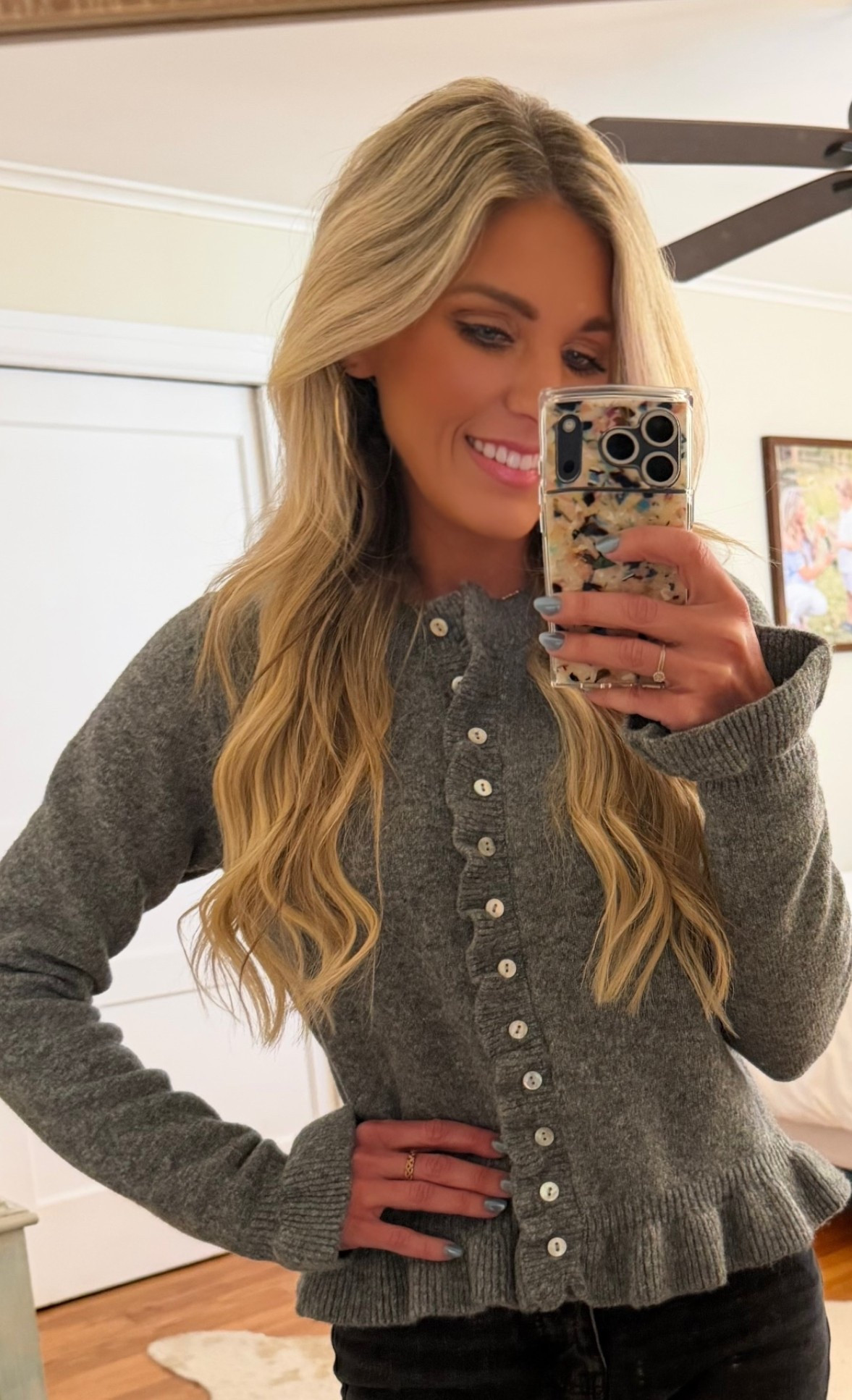 Wearing a size XS in this sweater and it’s on sale!! Super comfy!
#designsbyali22 #sweater #gray #womensfashion #clothing #workwear #salealert 

#LTKFindsUnder100 #LTKWorkwear #LTKSaleAlert