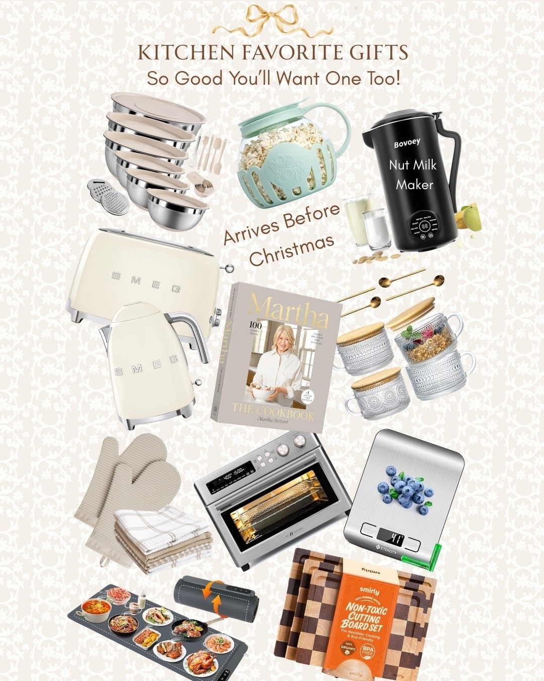 Amazon kitchen favorite gifts!  🏡 

Beautiful gifts they’ll love and you’ll giving and so good you’ll want one too! 🎁

Arrived before Christmas! 🎄 

#LTKFindsUnder100 #LTKHome #LTKGiftGuide