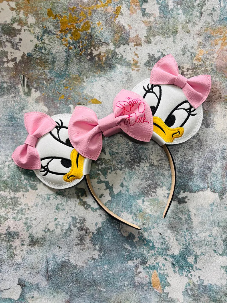 Daisy Autograph Ears! Core Charachter Inspired Ear Headband. Duck - Etsy UK | Etsy (US)