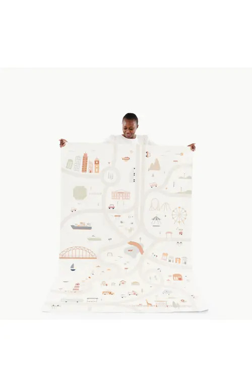 GATHRE Uptown Print Leather Play Mat at Nordstrom | Nordstrom