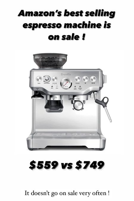 Amazon’s best selling espresso machine is on sale ! Great Mother’s Day gift idea if you really wanted to spoil your mom !

#LTKsalealert #LTKGiftGuide #LTKhome