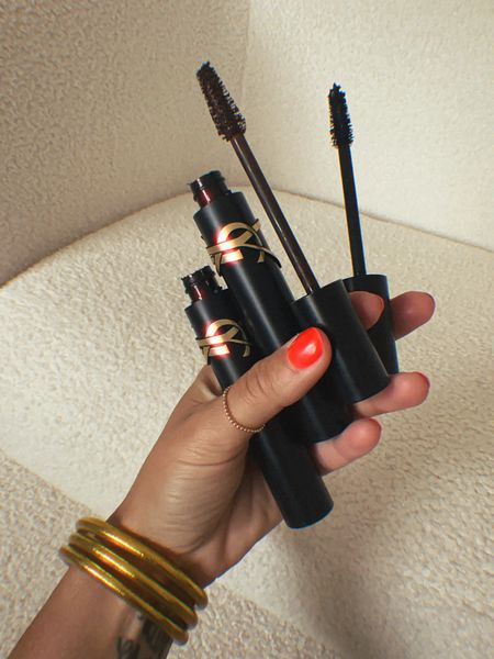My all-time favorite mascara linked in both the classic black as well as this beautiful rich brown. The black can make your lashes look like falsies, and while the brown has obviously the same formula, it gives a much softer every day vibe. 

#LTKFindsUnder100 #LTKBeauty