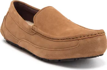 UGG® Alder Faux Shearling Lined Suede Slipper (Men) | Nordstromrack | Nordstrom Rack