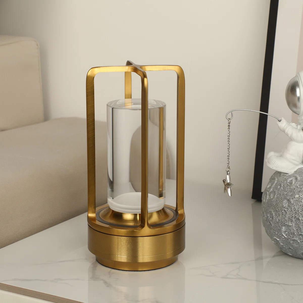 6.9'' Battery Powered Integrated LED Color Changing Outdoor Table Lamp | Wayfair North America