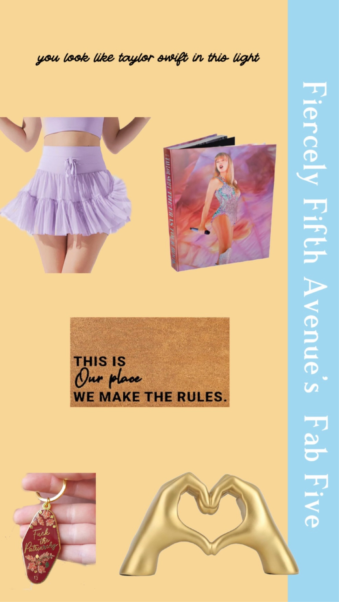 Taylor Swift inspired gift guide 

#LTKGiftGuide