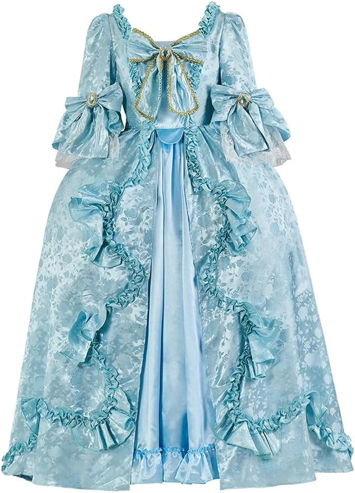 CosplayDiy Women's Queen Marie Antoinette Rococo Ball Gown Gothic Victorian Dress Costume for Adu... | Amazon (US)