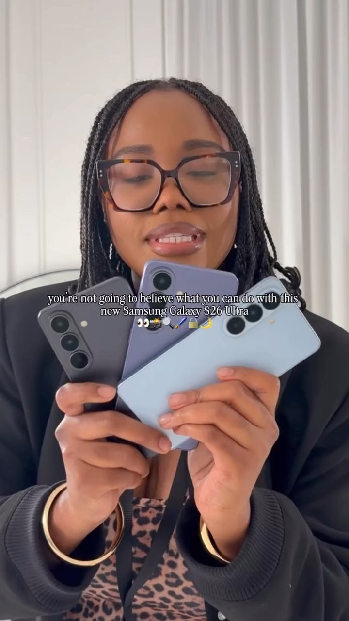 still thinking about how cool this experience was ✨ this is the life & dream ✨
you’re not going to believe what you can do with the new Samsung Galaxy S26 Ultra 👀 thanks to @samsungcanada 🤏🏾

last month i was invited to an exclusive preview at @mintroomstudios before the official reveal 🥳

the evening included check-in, a quick group briefing and hands-on time with the device to explore its newest features.

i tested the camera quality first, then space zoom with the team, followed by AI prompting (my prompt: a jaguar beside a cake lol), privacy screening, and nightography for darker scenes.
now i’m putting the camera to the ultimate test with my favourite activity ever - concerts 🎶

i’m attending 5 concerts and capturing everything with the Galaxy AI camera so you can see how it performs in real music moments.
✔️ 2 concerts down — so much fun already
✔️ 3 more to go — can’t wait 🎶

if you’re a music lover like me, my stories will be the place to be, and i’ll also be saving everything in my Samsung Canada highlights so you can see the camera in action.

stay tuned my loves 👀📸🎥

#teamgalaxy #galaxyunpacked #galaxys26 #torontoblogger #stylebyemmanuela

#LTKcanada #LTKworkwear #LTKstyletip