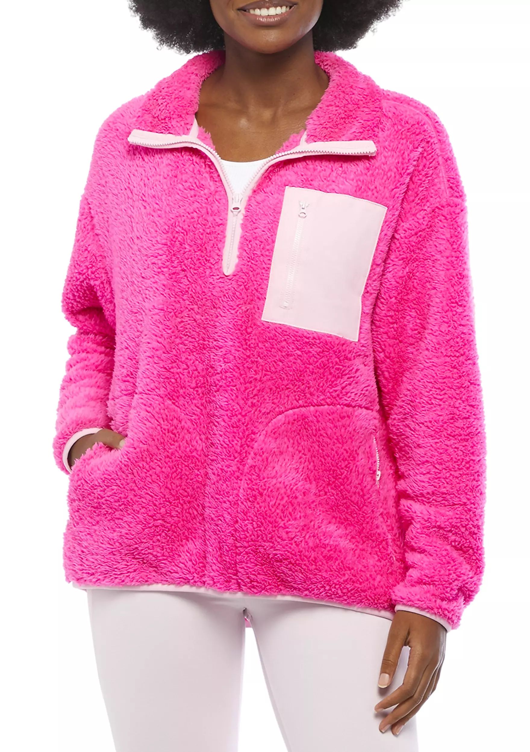 Women's Quarter Zip Woobie Pullover | Belk