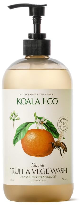 Koala Eco Natural Fruit & Vegetable Wash - Plant-Based, Eco-Friendly - with Australian Mandarin E... | Amazon (US)