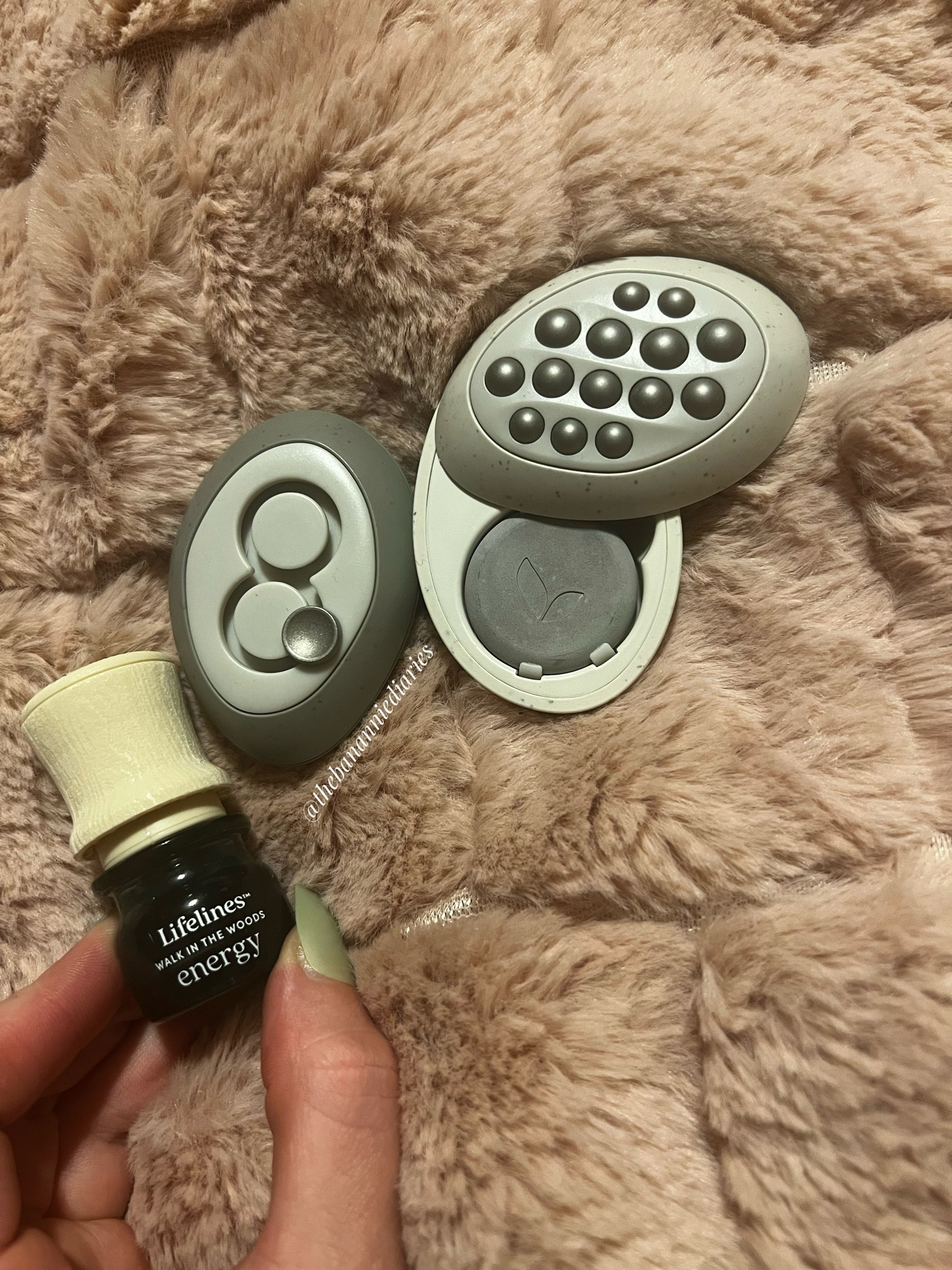 Shop this set gifted to me by lifelines. This is a meditative stone set with an essential oil. I love this!!! #TheBanannieDiaries #GiftedByLifelines  

#LTKGiftGuide #LTKfindsunder50