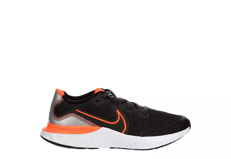 Nike Boys Renew Run Sneaker - Black | Rack Room Shoes