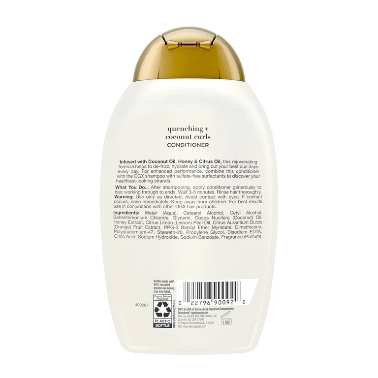 Quenching + Coconut Curls Curl-Defining Conditioner - Walmart.com | Walmart (US)