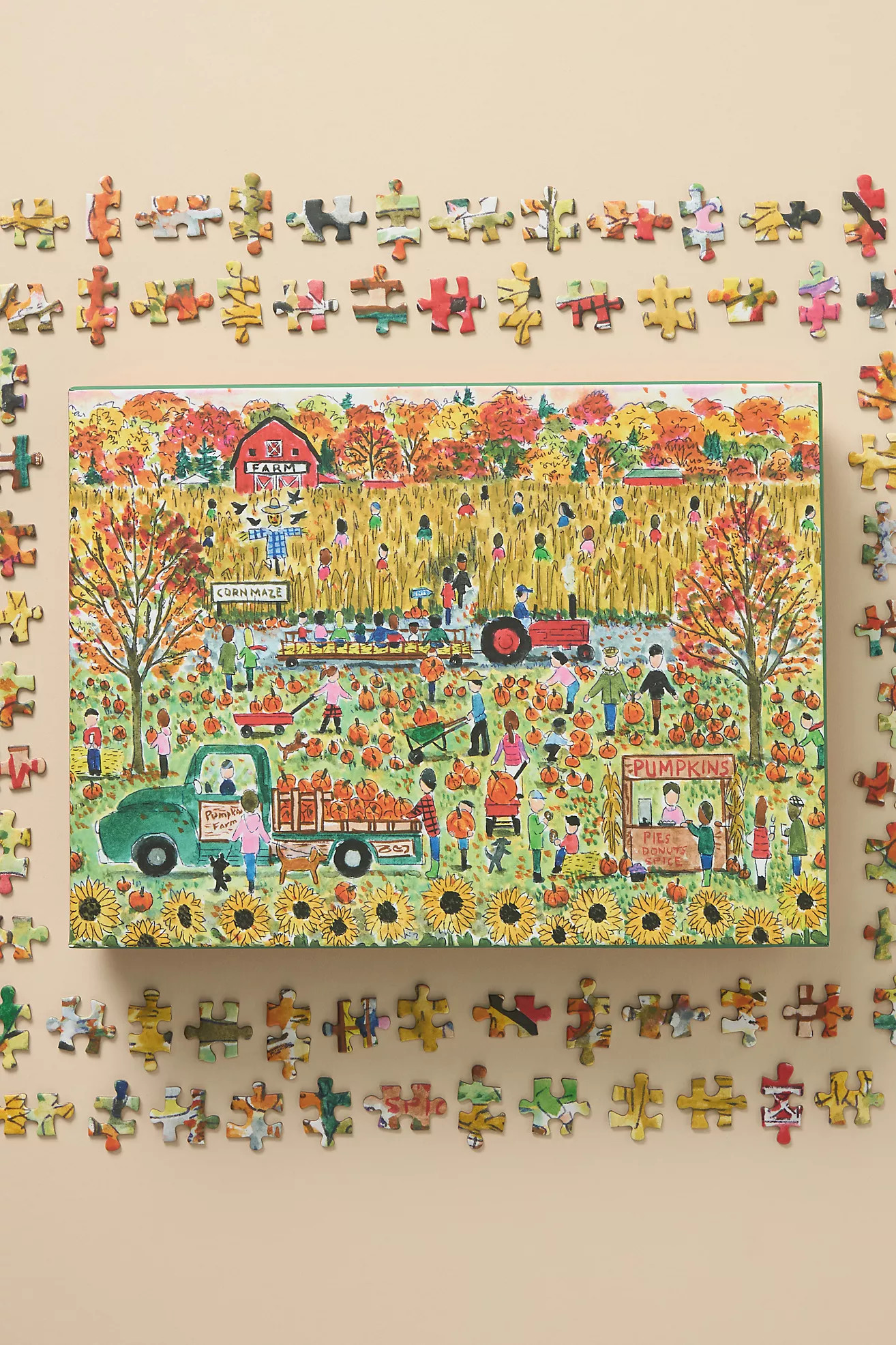 Haunted Graveyard Glow-in-the-Dark Puzzle | Anthropologie (US)