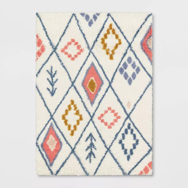 Mesa Area Rug Pink/Blue - Pillowfort™ | Target