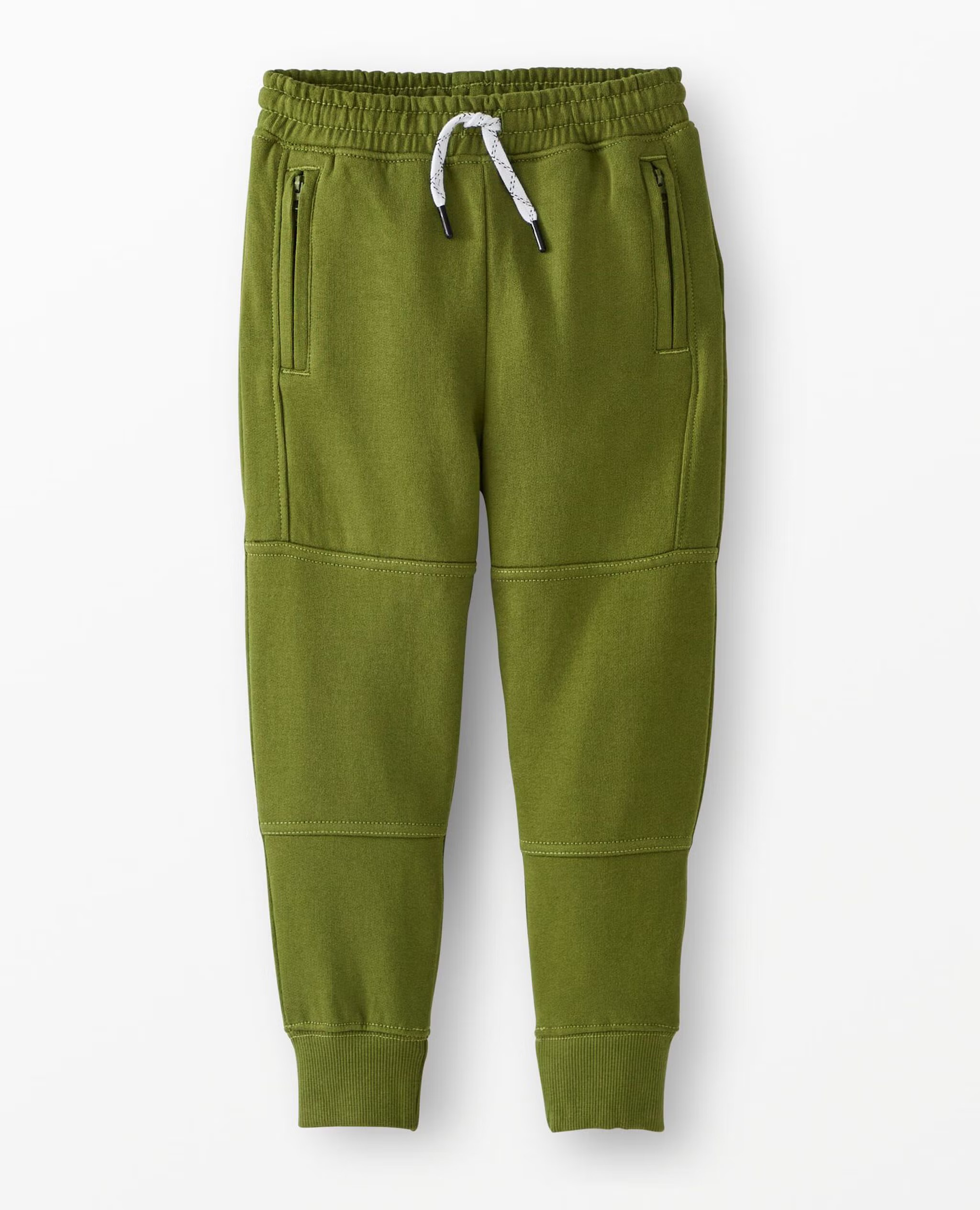 Slim Fit French Terry Double Knee Sweatpants | Hanna Andersson