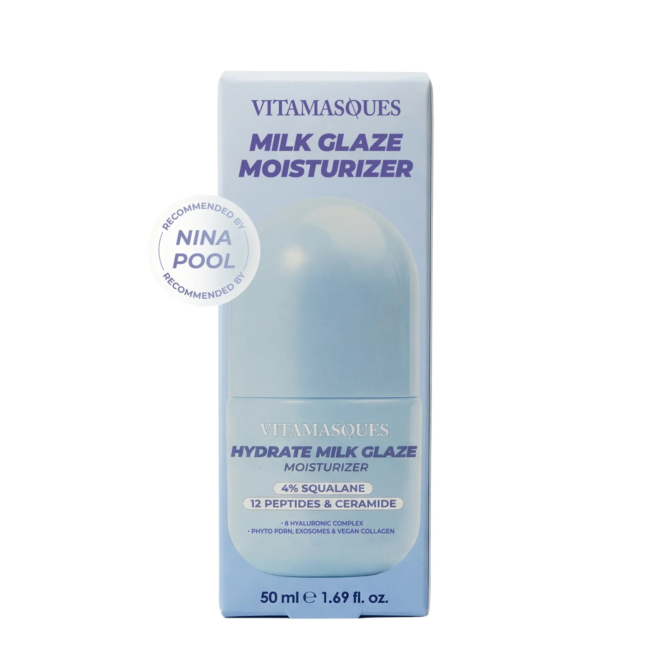 Vitamasques Hydrate Milk Glaze Moisturizer, 1.69 fl oz | Walmart (US)