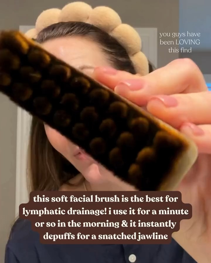 the best for lymphatic drainage! 

 #LTKmorningroutine #LTKBeauty