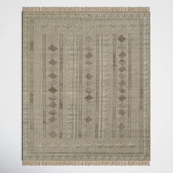 Otto Handmade Flatweave Ivory Rug | Wayfair North America