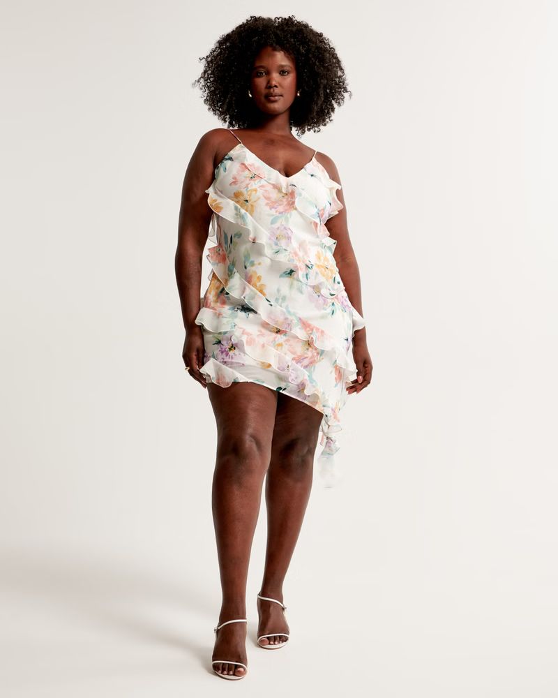 Women's All-Over Ruffle Mini Dress | Women's Dresses & Jumpsuits | Abercrombie.com | Abercrombie & Fitch (US)