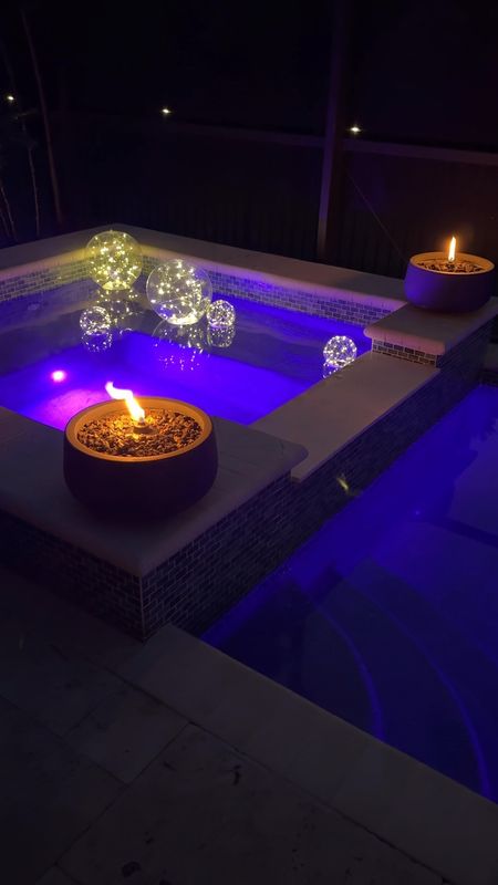These light up solar balls are so beautiful at night!  

Poor decor, patio decor, pool accessories, fairy, light balls, floating solar light ball 

#LTKHome #LTKVideo #LTKFindsUnder50