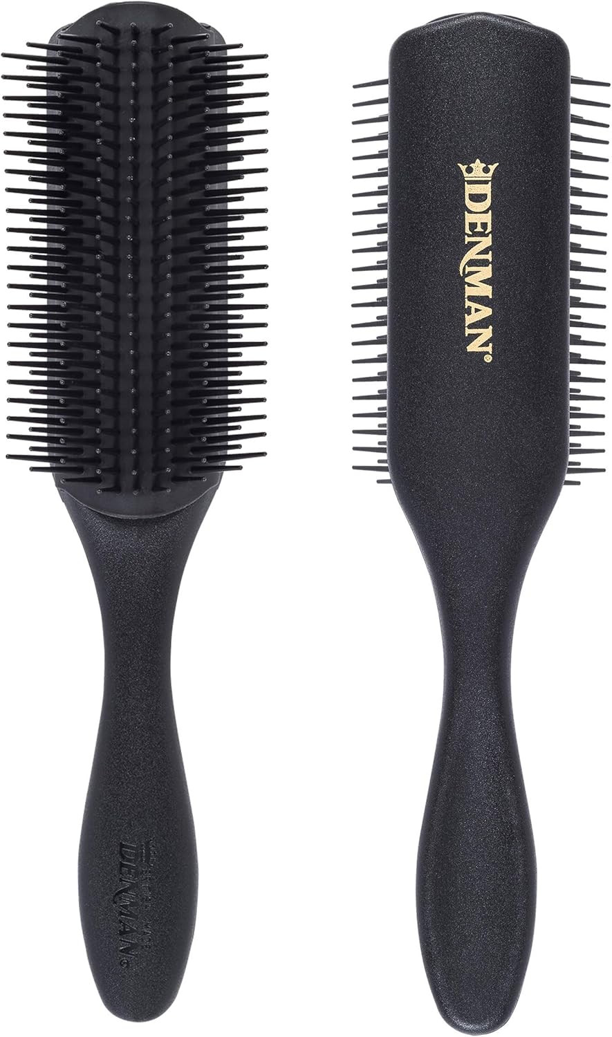 Denman Classic Styling Brush 9 Rows (Black) - D4 - Hair Brush for Blow-Drying & Styling – Detangling | Amazon (US)