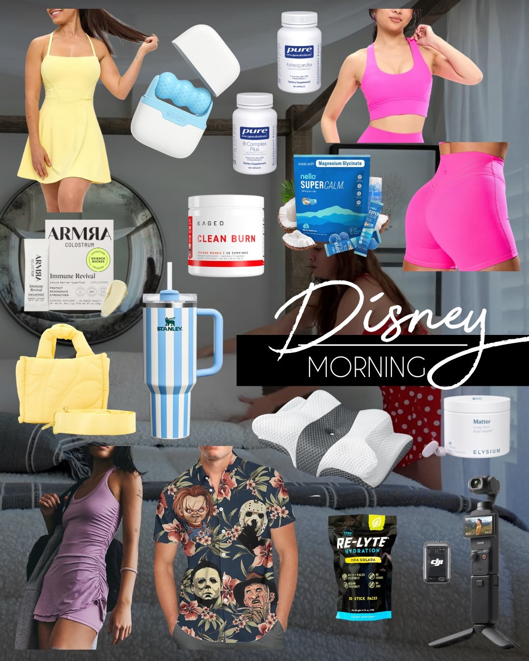 Disney Morning Routine

#LTKSeasonal #LTKBeauty #LTKActive