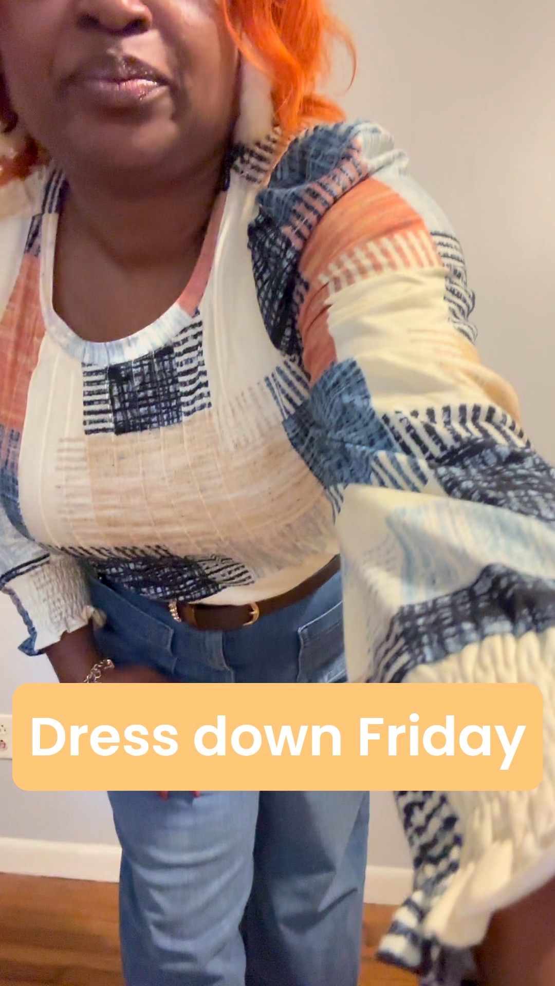 Dress down Friday. #demim#charm-bracelet#guess#cremetstackshoes#cremefurryearrings#peachtintedsunglasses#amazon

#LTKWorkwear #LTKCyberWeek #LTKootd