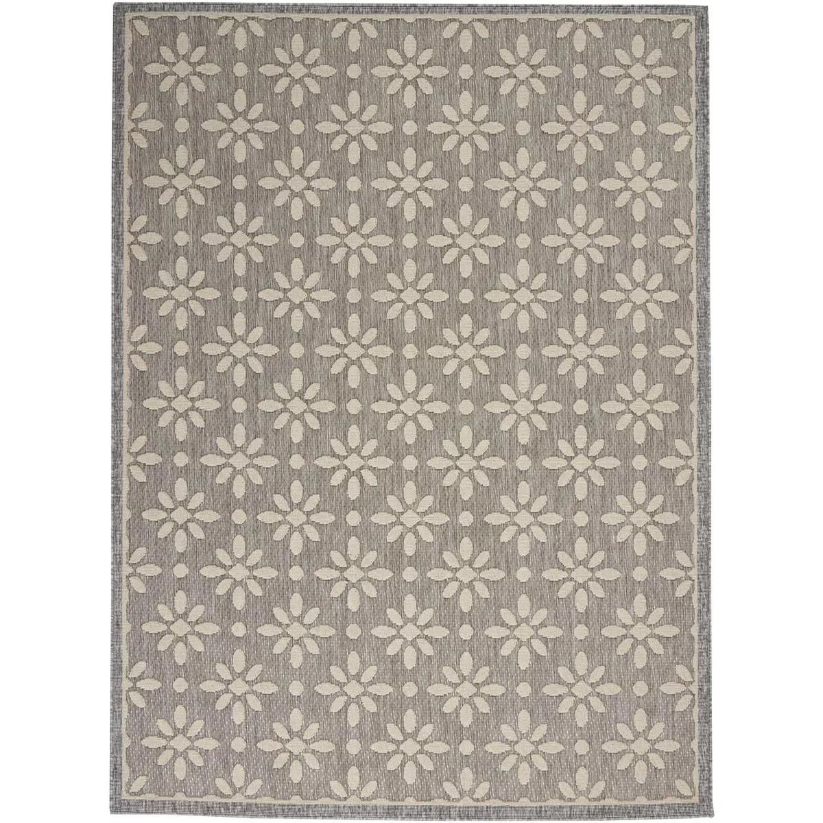 Nourison Palamos Floral High Low Indoor/Outdoor Area Rug | Target