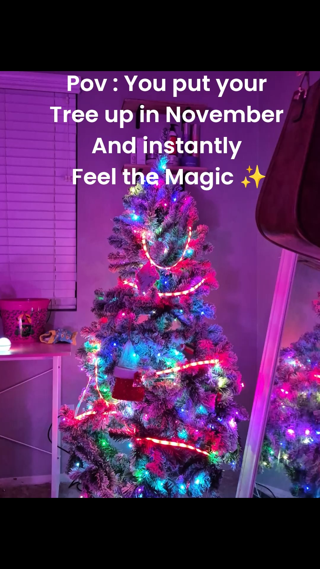 RGB snowflocked color changing Christmas tree with remote 💗

#LTKGiftGuide #LTKHoliday #LTKSeasonal