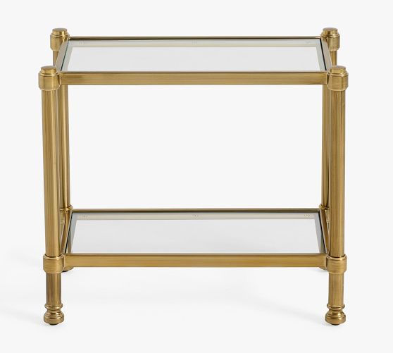 Everson Rectangular Side Table (24.5") | Pottery Barn (US)