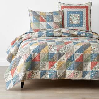 The Company Store Sophie Multi Full/Queen Cotton Quilt 51248Q-FQ-MULTI - The Home Depot | The Home Depot