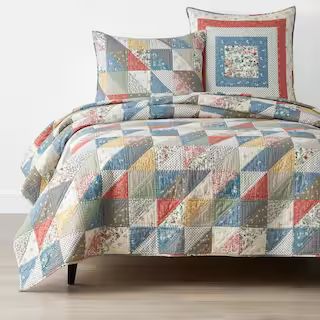 The Company Store Sophie Multi Full/Queen Cotton Quilt 51248Q-FQ-MULTI - The Home Depot | The Home Depot