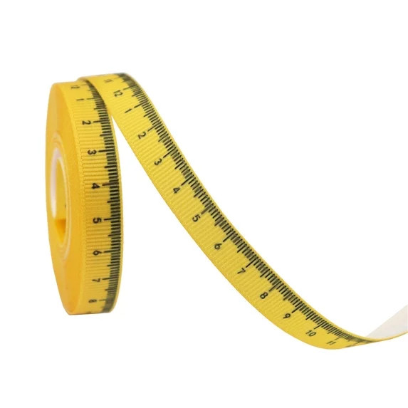 Back to Themed Grosgrain Ribbon Ruler, Ongmies Printed Craft Ribbons with Ruler, Bus, Abc, Pencil... | Walmart (US)