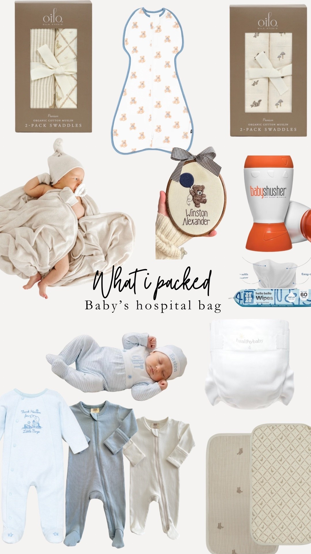 Everything I packed in baby’s hospital bag!!

#LTKBump #LTKBaby
