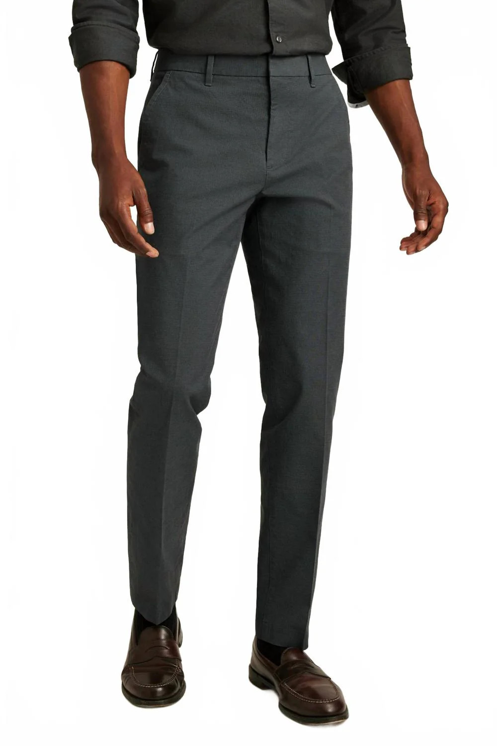 Weekday Warrior Dress Pants In Thursday Navy Houndstooth | Shop Simon