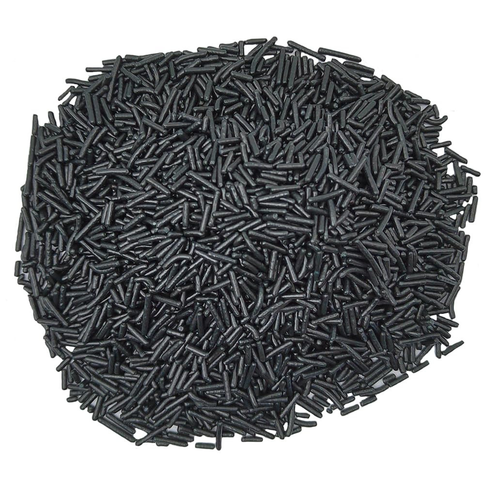 Homankit Black Jimmies Sprinkles Edible Sprinkle Candy Soft Jimmies Toppings for Ice Cream, Cupca... | Amazon (US)