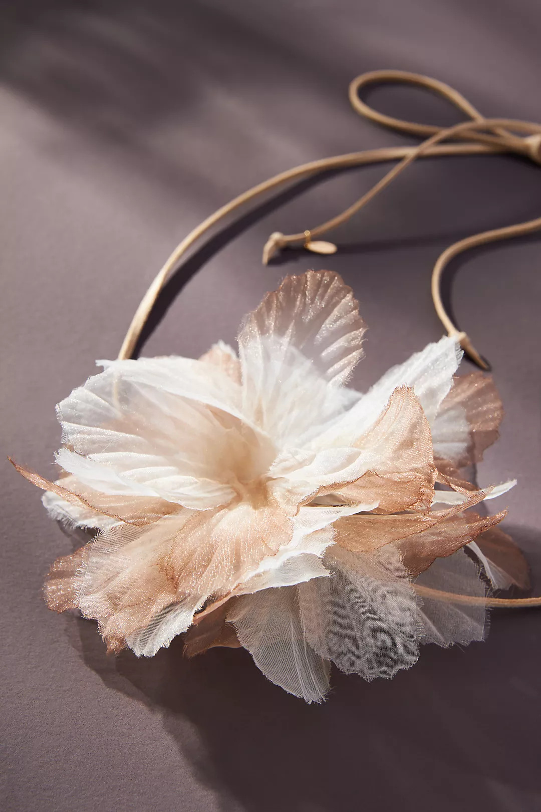Flower Wrap Corsage Necklace | Anthropologie (UK)