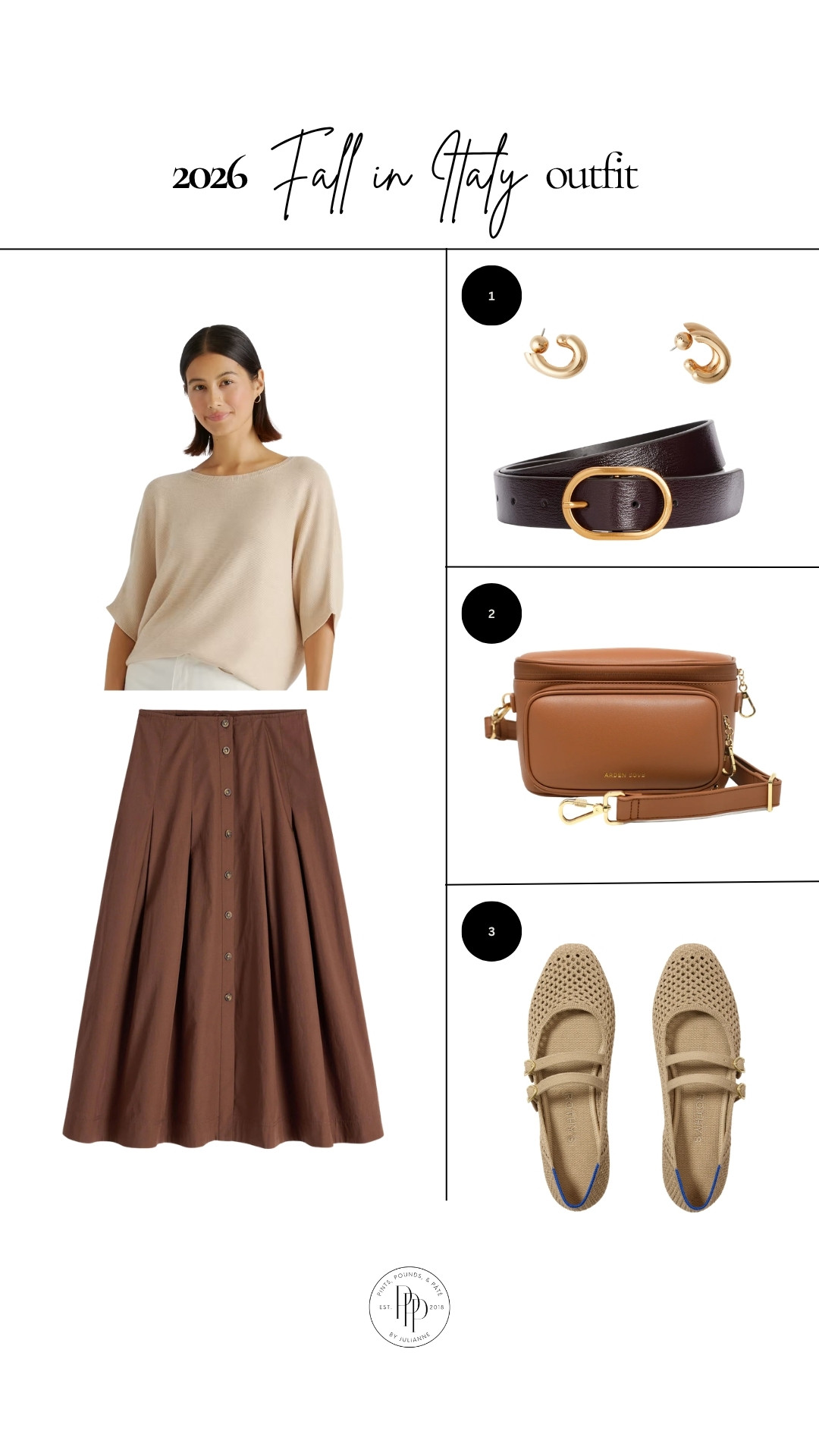 The prettiest fall outfit for a day in Italy!!!🤎 

 #LTKootd #LTKSeasonal #LTKTravel